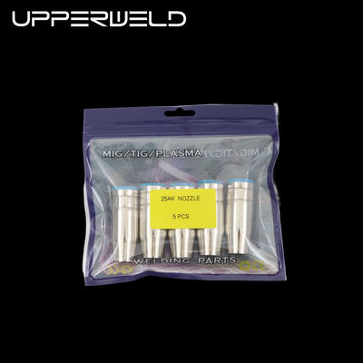 UPPERWELD 25AK Cylindrical Welding Nozzle ODM Customization for MIG/MAG Accessories