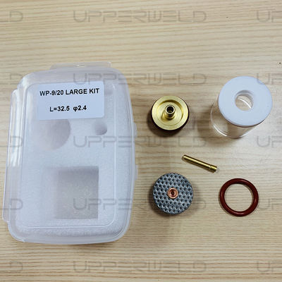 TIG ACCESSORIES Pyre TIG Welding Torch Gas Lens 10 Pyrex Cup Kit for Tig WP-17/18/26 Torch
