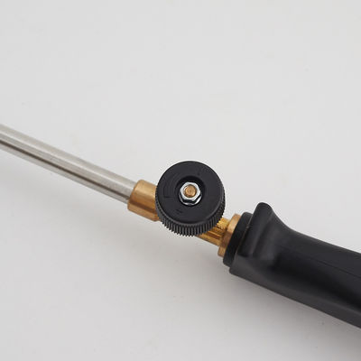 Silver Black Heating Torch for Ice and Snow Melting Electronic Button Igniter Included