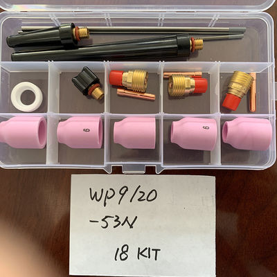 Stubby Gas Lens TIG Welding Torch Collect for Alumina Ceramic Nozzle WP17 WP18 WP26