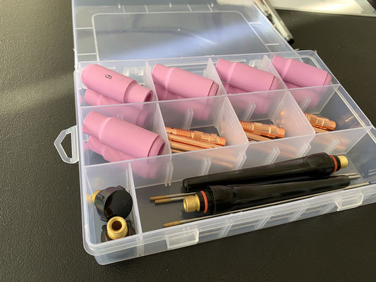 Stubby Gas Lens TIG Welding Torch Collect for Alumina Ceramic Nozzle WP17 WP18 WP26