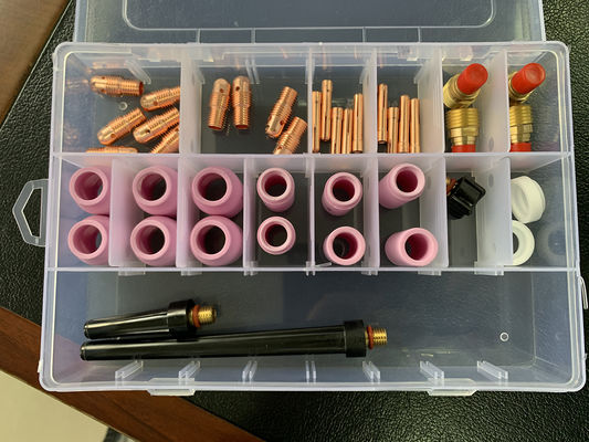 Customized TIG Welding Torch Consumables Kit for PTA DB SR WP 17 18 26 13N 53N 54N