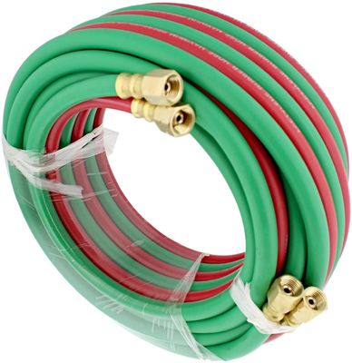 Industrial 12' Inert Gas Welding Hose 5/8&quot; UNF-18RH Fittings Included