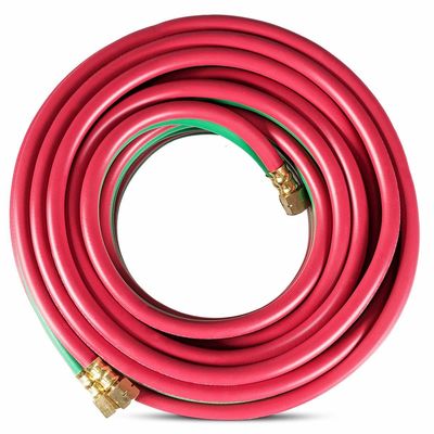 Industrial 12' Inert Gas Welding Hose 5/8&quot; UNF-18RH Fittings Included