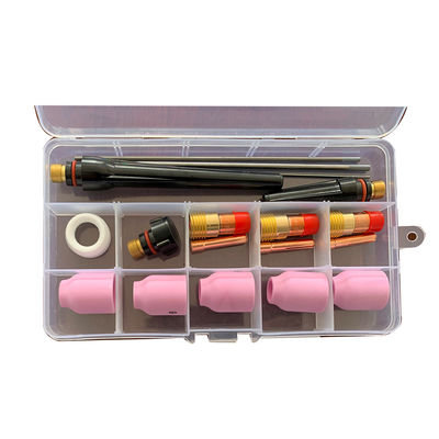 WP17 18 26 -53N 18KITS Ceramic Glass Cup Kit Easy-operating Welding Torch Gas Lens Collect