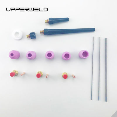 WP17 18 26 -53N 18KITS Ceramic Glass Cup Kit Easy-operating Welding Torch Gas Lens Collect