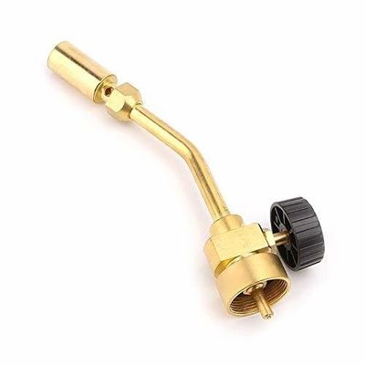Self-Lighting Adjustable Swirl Flame Blow Torch for Gold Melting and Trigger Ignition