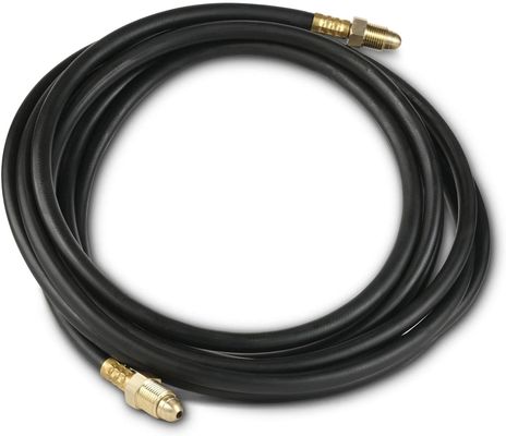 12' Argon CO2 Flow Meter Regulator Hose for Mig Tig Inert Gas Welding 5/8&quot; UNF-18RH NBR