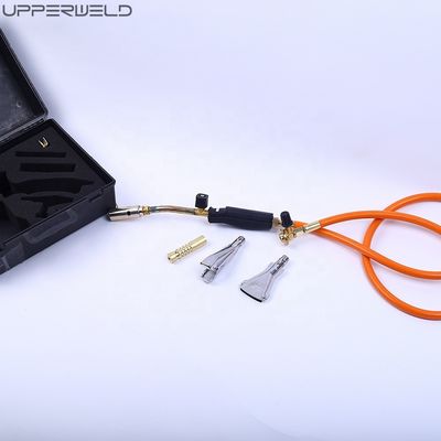 Light Welding and Soldering Double Valve Blow Torch with 80 inch Hose 86*20*3CM Iron