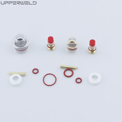 10Pcs TIG Welder Torch Accessories for Welding Pink Large Gas Lens Cup Alumina Nozzle