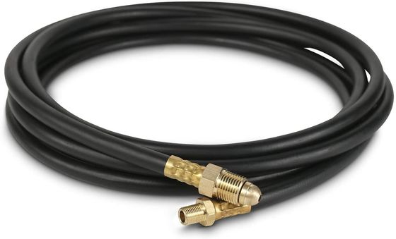 Standard UNF 5/8 inch Gas Hose for Argon CO2 Flow Meter Regulator 6.56ft Hose Included