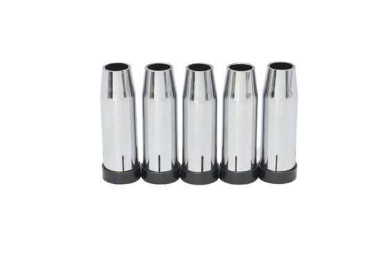 Upper 24KD MB15 MIG MAG CO2 Welding Torch Conical Nozzle Shield Cup Gas Nozzle