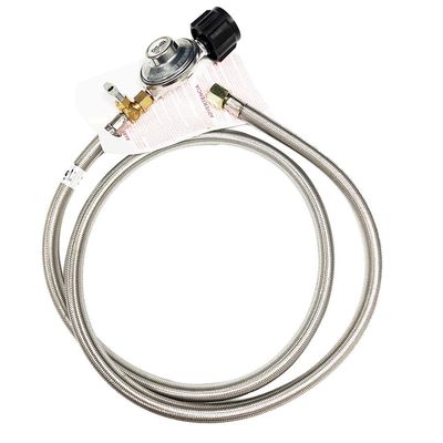 Certified Welding Torch Silver Low Pressure Propane Burner Regulator for Gas Grill Heater