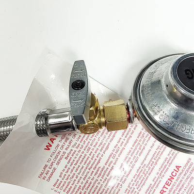 Certified Welding Torch Silver Low Pressure Propane Burner Regulator for Gas Grill Heater