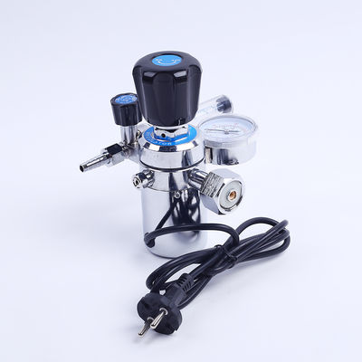 Argon Regulator With Flowmeter for TIG Welder MIG Welding CO2 Pressure Gauge CGA580