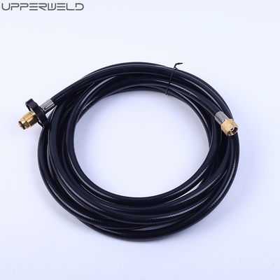12ft Industrial LPG Propane Adapter with Quick Connect and 1/4 Inch Rubber Gas Hose