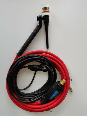 Customized Support OEM Black WP26 TIG Welding Torch with 4m Cable and Ceramic Nozzle