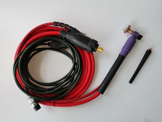 Customized Support OEM Black WP26 TIG Welding Torch with 4m Cable and Ceramic Nozzle