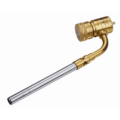 Copper 1300 Degrees High Temperature MAPP Gas Torch Fire Lighter for Outdoor BBQ Cooking