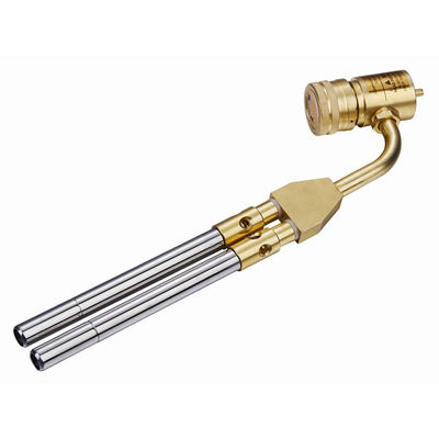 Copper 1300 Degrees High Temperature MAPP Gas Torch Fire Lighter for Outdoor BBQ Cooking