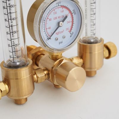 High Pressure Argon CO2 Regulator for Welder 3500 psi Pressure Gauge Standard Gases