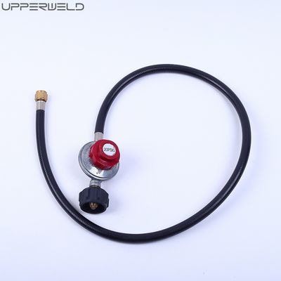 Adjustable 0-5PSI High Pressure Propane Regulator for Fryer Outdoor Cooker and More