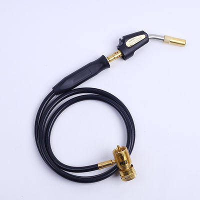 MAPP Propane Gas High Flame Temperature Hand Welding Torch with Hose and Valve