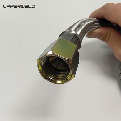 5 inch LPG Hose Propane Stainless Steel Braided Camper Tank Gas Hose 4*4* x 15 GLP de