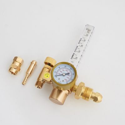 High Pressure Gas Reduction Dual Output Argon Regulator Flowmeter for CO2 Air Control