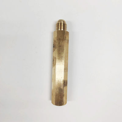 LPG Hose Brass Thread Extension Rod Connector Pipe Fitting 1/8&quot; 1/4&quot; 3/8&quot; Female Head
