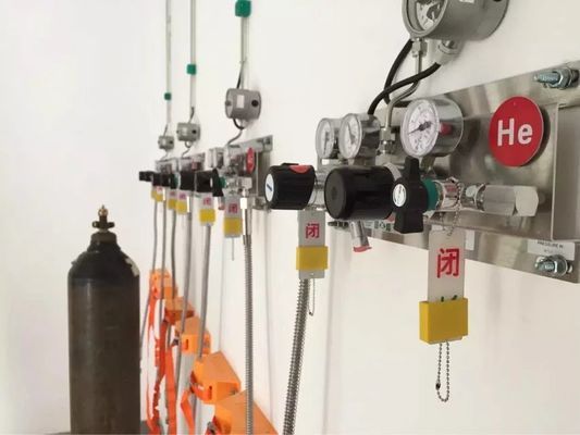 Dual Stage Laboratory Regulator for Nitrogen Helium Argon Specialty Gas Lab Gauge