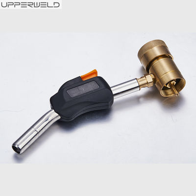 Trigger-Start Propane Gas Welding Torch with Short-Neck Burner and Easy Push Ignition
