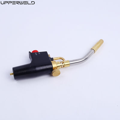 1300degree Flame Feature Brass Propane Torch Adjustable Flame and Easy Push Ignition