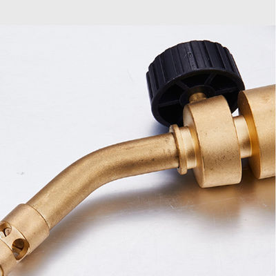 Heating Torch CGA600 Brass Pencil Flame Torch Propane MAPP Welding Torch Head for Brazing Soldering