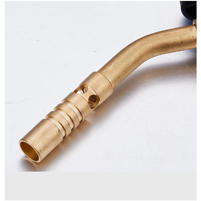 Heating Torch CGA600 Brass Pencil Flame Torch Propane MAPP Welding Torch Head for Brazing Soldering