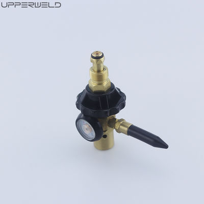 Outlet Nut Screw Balloon Filler Regulator with Cylinder Content Gauge and Rubber Nozzle