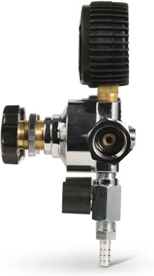 Thread Size W21.8 G5/8 Dual Gauge CO2 Draft Beer Regulator for Beer Keg and CO2 Tank