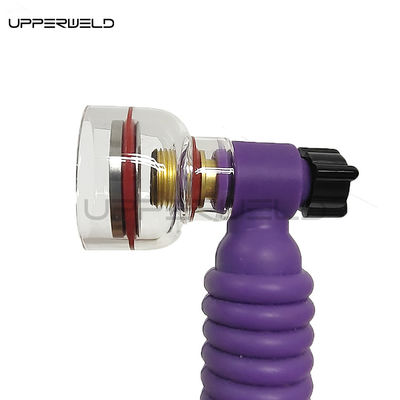 WT125F TIG Welding Torch with Red Cable Glass Cup and Gas Lens Customized ODM Support