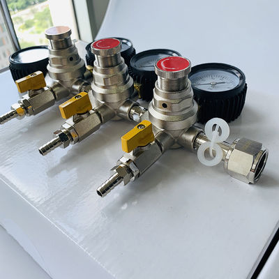 Customized Outlet Nut Screw CO2/Beer Pressure Reducer for Draft Beer Kegs and Kegerators
