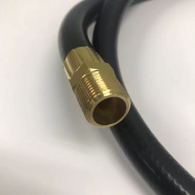3/8&quot; MNPT x 1/2&quot; Female Flare Swivel Rubber LPG Hose for High Pressure Propane Tanks