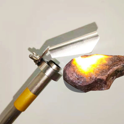 Outdoor Camping Kitchen Cooking Heating Torch with Propane MAPP Attachment in Silver
