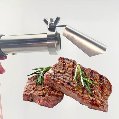 Outdoor Camping Kitchen Cooking Heating Torch with Propane MAPP Attachment in Silver