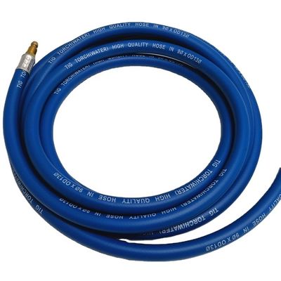 Tig Welding Water Cooling Hose Upper Power Cable Tig Torch with Blue Hose in 9*0D13
