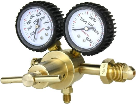 Customized Support ODM Nitrogen Regulator with CGA580 Inlet Connector and Performance
