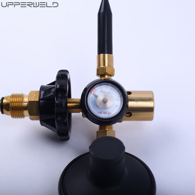 Copper Helium Balloon Inflator Filler Valve Regulator with Gauge and Auto Shut Off