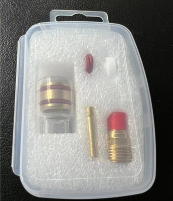 53GQ Gas Lens Adapter Wedge Collet TIG Welding Consumables Kit for Better Gas Coverage