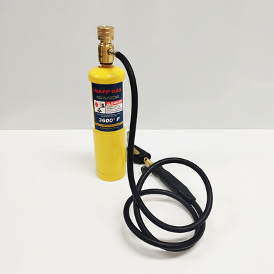 Brazing MAPP Torch Propane Turbo Heating Torch for Refrigeration HVAC Black Finish