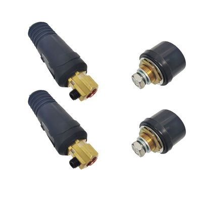 OEM Europe Welding Cable Joint Quick Connector Plug Cable Socket for Male and Female