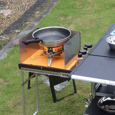 Multifunctional Aluminum Camping Table for Easy Cooking and BBQ in Outdoor Activities