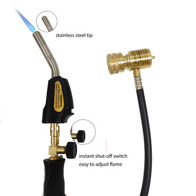 OEM Adjustable Flame Control Mapp Propane Torch with Self Ignition Trigger and 1.5m Hose
